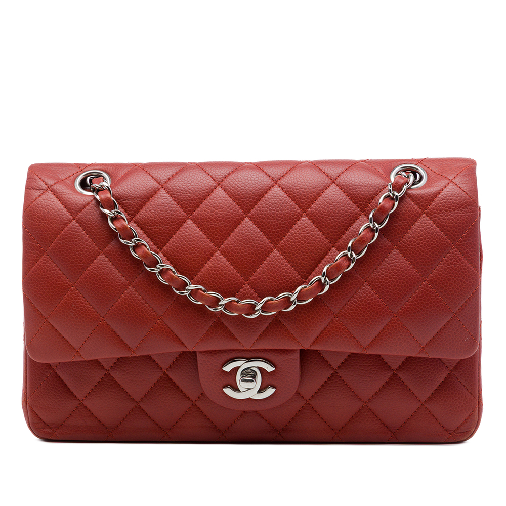 Pre-Loved Chanel Medium Classic Caviar Double Flap